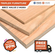 Triplek Furniture/Multiplek MC BBCC 12mm 4x8(122x244cm) - 2 muka halus