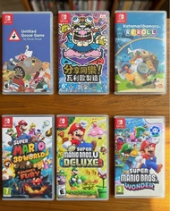 Nintendo Switch Games untitled goose game/瓦利歐制造/reroll塊魂/mario 3D world/mario bros.u deluxe/super ma