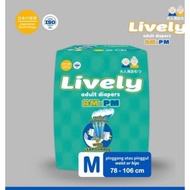 Popok Dewasa Tipe Perekat LIVELY AM PM Bebas Bocor Adult Diapers