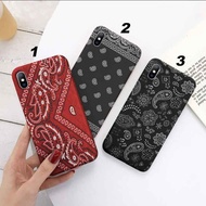 Bandana Scarf Snap Case Matte - Oppo R17 R17 Pro Reno Oppo F1 A5s Reno 2F Reno 2