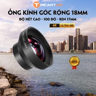 Lens, T PICARTVN wide angle Lens, focus focus 18mm 100 thread 17mm