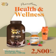 WHEYWWL Whey Protein Isolate Reduces Fat/Increases Muscle 4 Pounds Blackmores Bio C Acerola Promotio