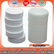 1 Kg Contents 5 Pcs Chlorine Water Purifier Large Chlorinetablet Swimming Pool Cleaner Chlorine Chan