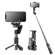 Q18Handheld Gimbal Stabilizer Live Streaming Fill Light Phone Stabilizer Selfie Stick Panoramic Trac