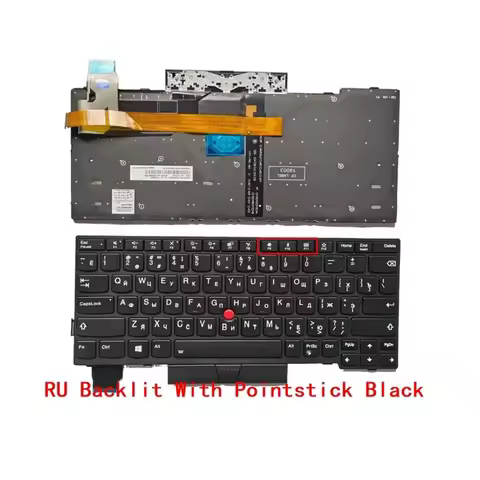 XIN-Russian-US layout Laptop Keyboard For Lenovo Thinkpad X280 A285 X395 X390 /L13 gen 1 L13 Yoga ge