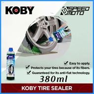 ▫ ◪ Knight Motorcycle Motors Car Koby Tyre Sealant 500ml Tire Sealer And Inflator 450ml 600ml  Univ