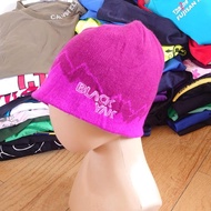Topi Gunung Outdoor Hats Beanie Winter Ushanka Musim Dingin  Kupluk KnitWear Rajut BlackYak Black Ya