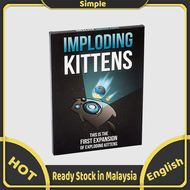Imploding Kittens is the first expanding explosive drinking card game.