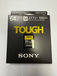 Sony SF-M64T Series Tough UHS-II SDXC 64GB Card