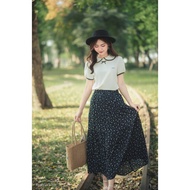 Bazzi design long floral/CR skirt - Real photo taken by myself