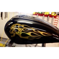 Motorcycle sticker cutting sticker skull tank skull bikers