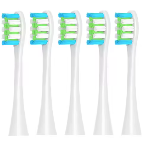 5PCS Replacement Brush Heads Compatible with Oclean Electric Toothbrush Heads for Oclean Spark, Flow