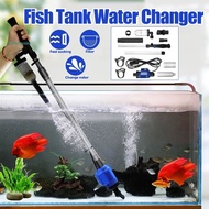 16W Aquarium Electric Water Change Pump Cleaning Tools Water Changer Gravel Cleaner Siphon for Fish 