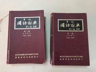 (J5)二手書  重編國語辭典(第二冊)台灣商務印書館發行  書頁泛黃 無礙閱讀