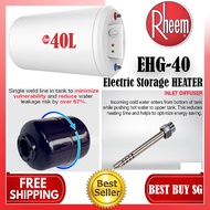Rheem  Storage Heater EHG 40  EHG-40 40L  Singapore Warranty  FREE Express Delivery  Low Price