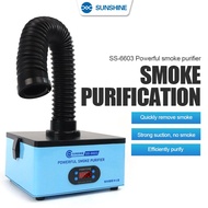 เครื่องดูดควัน smoke purifier เครื่องกรองควันกำจัดมลพิษ สำหรับงานช่างมือถือ SUNSHINE SS-6603