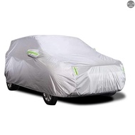 Car Cover Full Covers with Reflective Strip Sunscreen Protection Dustproof UV Scratch-Resistant for 4X4/SUV Business Car