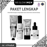 Ms Glow Men Paket Lengkap Skincare Pria
