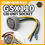 SUZUKI GSX110 CDI UNIT SOCKET (STANDARD) C.D.I UNIT SOCKET WIRE WIRING GSX 110