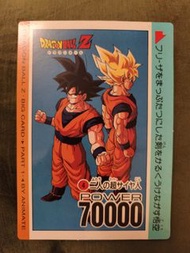 龍珠零食 大閃咭 大閃卡 ANIMATE 極稀有 1992年