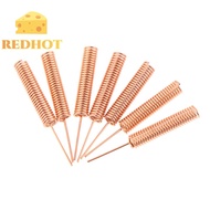  10Pcs 433MHz Antenna Pure Copper Spring Helical Antenna Omni Signal Booster Receiver for Router Helical Antenna [New]