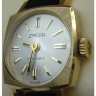 ENICAR SWISS MADE 英纳格 18K 上鍊女裝錶 w/Box  (Shop)