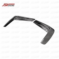 CARBON FIBER FRONT BUMPER CANARDS FOR 2019-2023 BMW 8 SERIES F93 M8