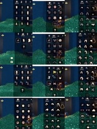 Sky 光遇 帳號 - 多種髮型、服裝、道具