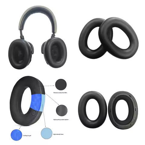 Replacement Earpad Ear Pad Cushions For Bowers&Wilkins Px7 Headphones Memory Sponge Sleeves Cover Ca