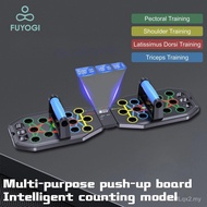 FUYOGI Multifunctional Push Up Board Fitness Intelligent Counting Foldable LCD Display Portable Equi