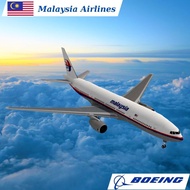 BOEING 777 Malaysia Airlines Commercial Airplane Paper Model