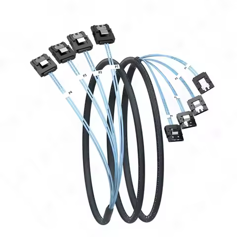 4/6/8 Pcs/Set Sata To Sata Cable 6 Ports/Set Date Cable Sata 7 Pin To Sata 7 Pin Sas Cable 6Gbps HDD