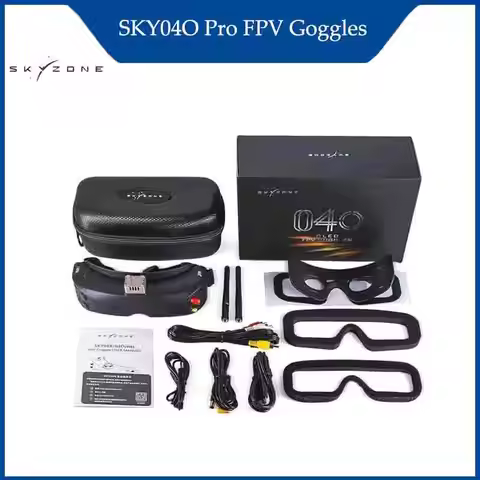 SKYZONE SKY04O Pro FPV Goggles OLED 5.8Ghz 48CH Steadyview Receiver 1280*720 DVR fpv with Head Track