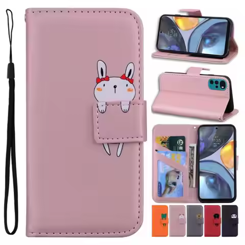 Wallet Card Phone Case For Google Pixel 6A 6 Pro 5A 4A 5G 6Pro Cute Animal Cat Frog Leather Cover D2