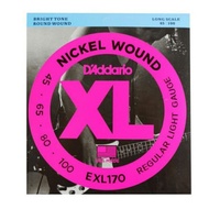 EXL170 4-string bass guitar strings and EXL 170-5 bass strings 5 strings EXL170 EXL170-5 bass guitar
