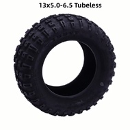 13 Inch 13x5.00-6.5 Tubeless Tyre for Go-Kart Scooters Motorcycle FLJ K6 Tire Vacuum Tire Wheel Scoo