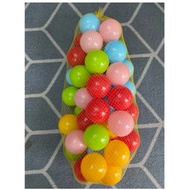 50 Pcs Ball Pool Plastic Balls Plastic Ball Toys Colorful Balls Children's Bath Balls