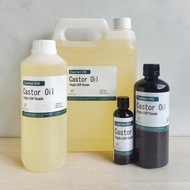 Castor oil Virgin USP 1st Grade 100% Pure Minyak Jarak Hexane Free