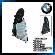 BMW F45 F46 X1 F48 X2 E39 MINI F54 F55 F56 F60 B38 B48 ENGINE OIL COOLER WITH OIL FILTER HOUSING 114