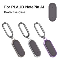 Shockproof PC Storage Case for PLAUD NotePin AI (Transparent Design)‌