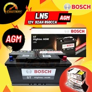 LN5 AGM Bosch ST Hightec LN5 EFB AGM | DIN100 Battery for Audi A5 8T3 Audi A5 Sportback 8T/F5