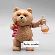 โมเดลฟิกเกอร์ Nendoroid Teddy Bear BJD Ted 2 Ted ขนาด 10 ซม. ของเล่นสะสม สําหรับเด็ก
