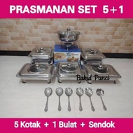 Buffet set ultima 5 buffet + 1 soup warmer