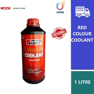 MIZU GEP UMW Long Life RED Coolant ( 1 LITER ) [ RED COOLANT / COOLANT RED ]