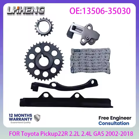 Engine Timing Chain Kit OEM 13506-35030 For Toyota Pickup Corona Hilux 4Runner 2.2L 2.4L 22R Engine 
