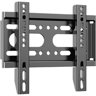 TV Wall Mount Fixed Monitor Bracket for Most 14-42" Flat Curved Screen 19 24 32 40 inch TV Monitor, 
