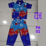 GH Geokjeong Hajima Pajamas Children's Cotton Sleepwear PA Motif