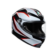 AGV K6 Flash Matt Black Grey Red Helmet