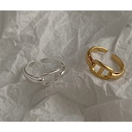 Classic French Versatile Pig Nose Shiny Open Ring