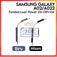TOMBOL 1 Set of External Power On Off + Volume Buttons Samsung Galaxy A02 / A022 / SM-A022F / SM-A02